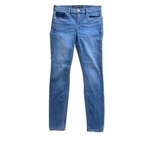 Express Jeans Legging Mid Rise‎ Skinny Jeans Women’s 6R Blue Stretch
